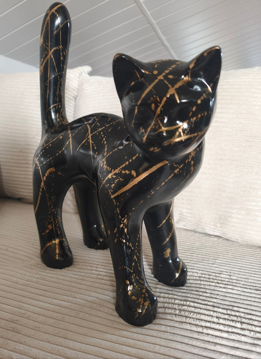 Chat en céramique 45 cm