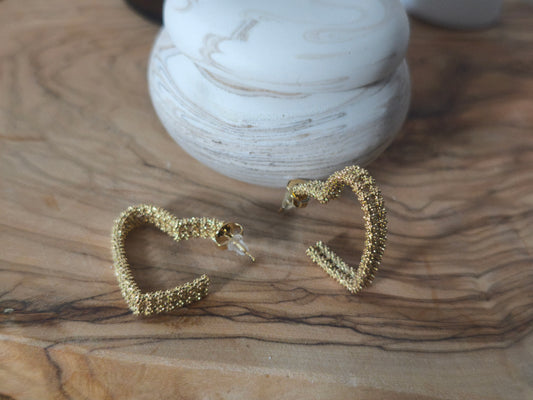 Pallyne gold hoops