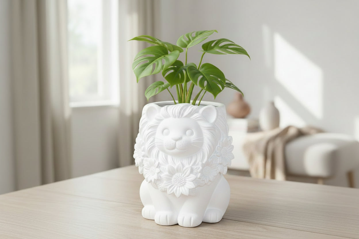 Ourson fleuri