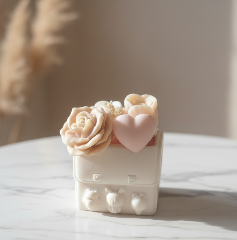 Bouquet parfumé Cartable