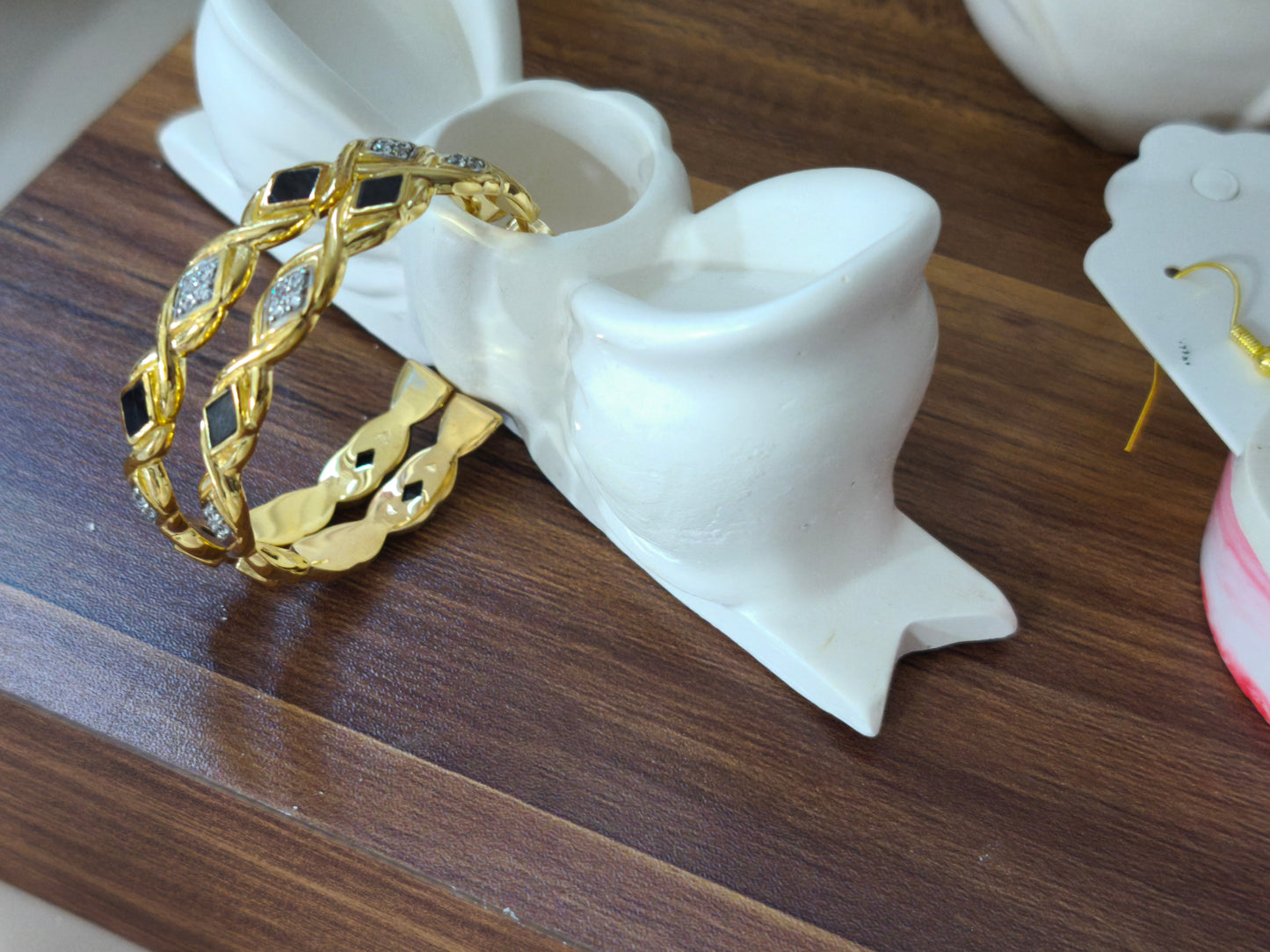 Créoles Sani — Onyx texturé