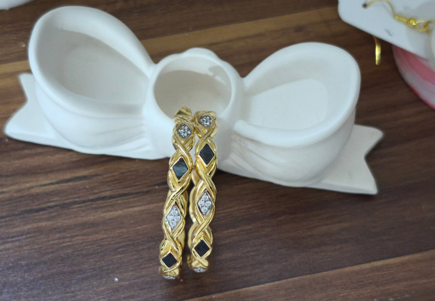 Créoles Sani — Onyx texturé