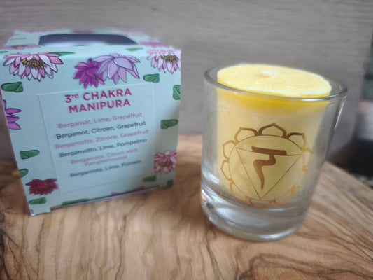 Bougie parfumée 3ème chakra