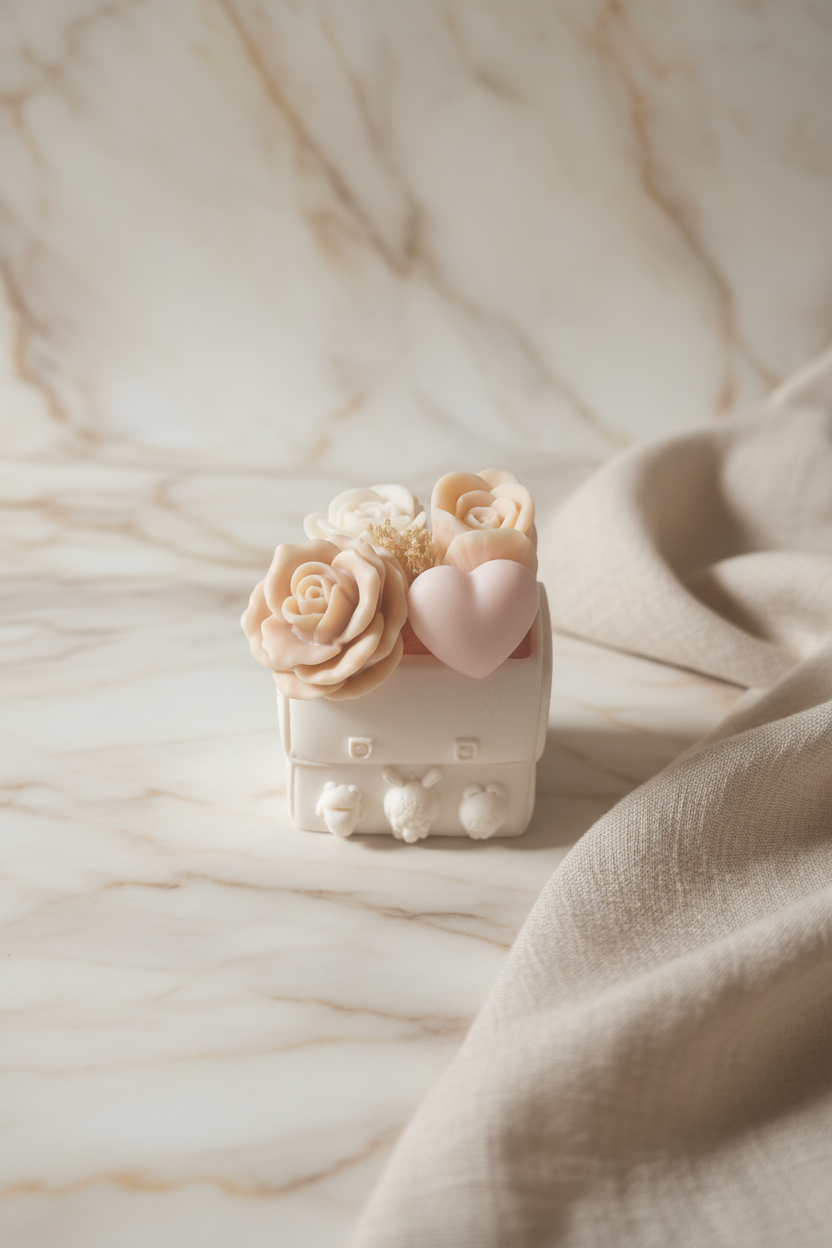 Bouquet parfumé Cartable