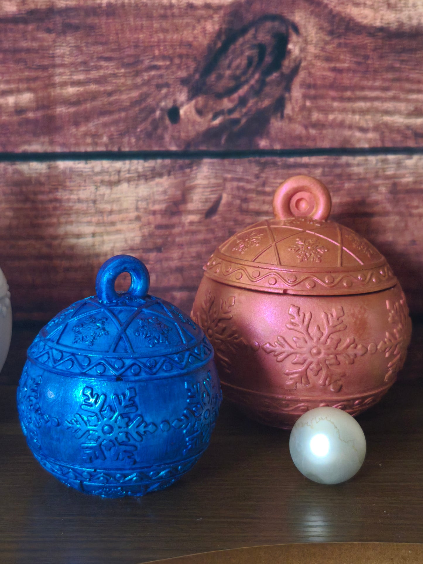 Boule de Noel Houx / flocon S