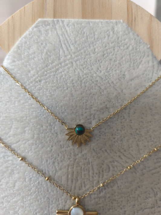 Collier vert