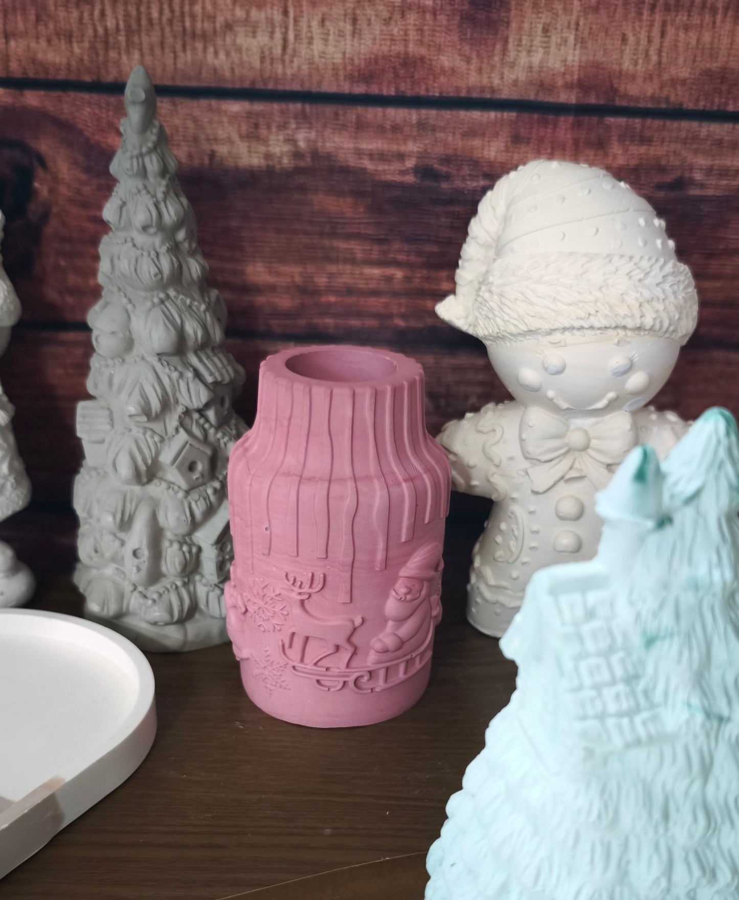 Petit Vase Père Noel