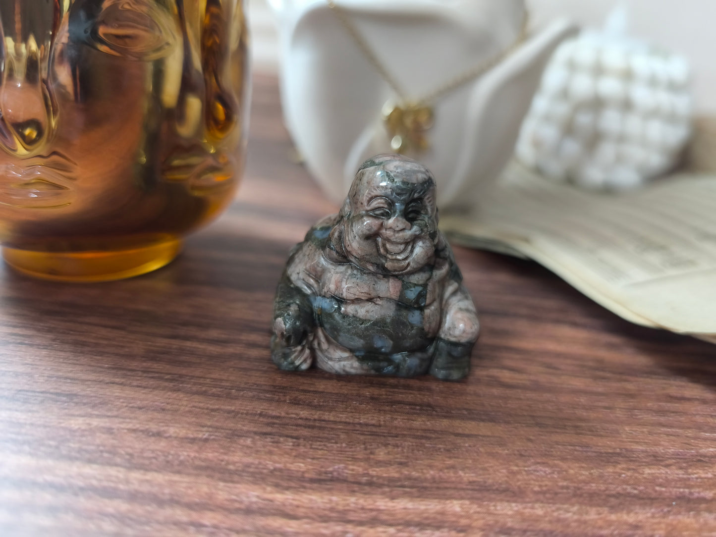 Bouddha en libérite bleue