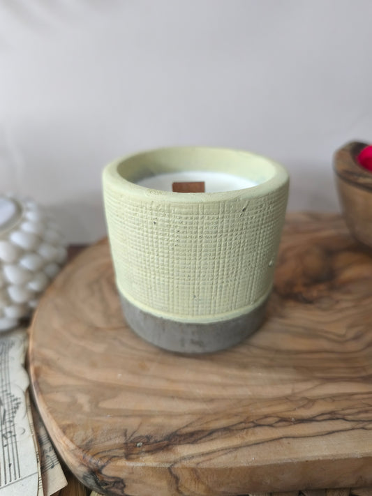 Bougie Pot Beige - Café