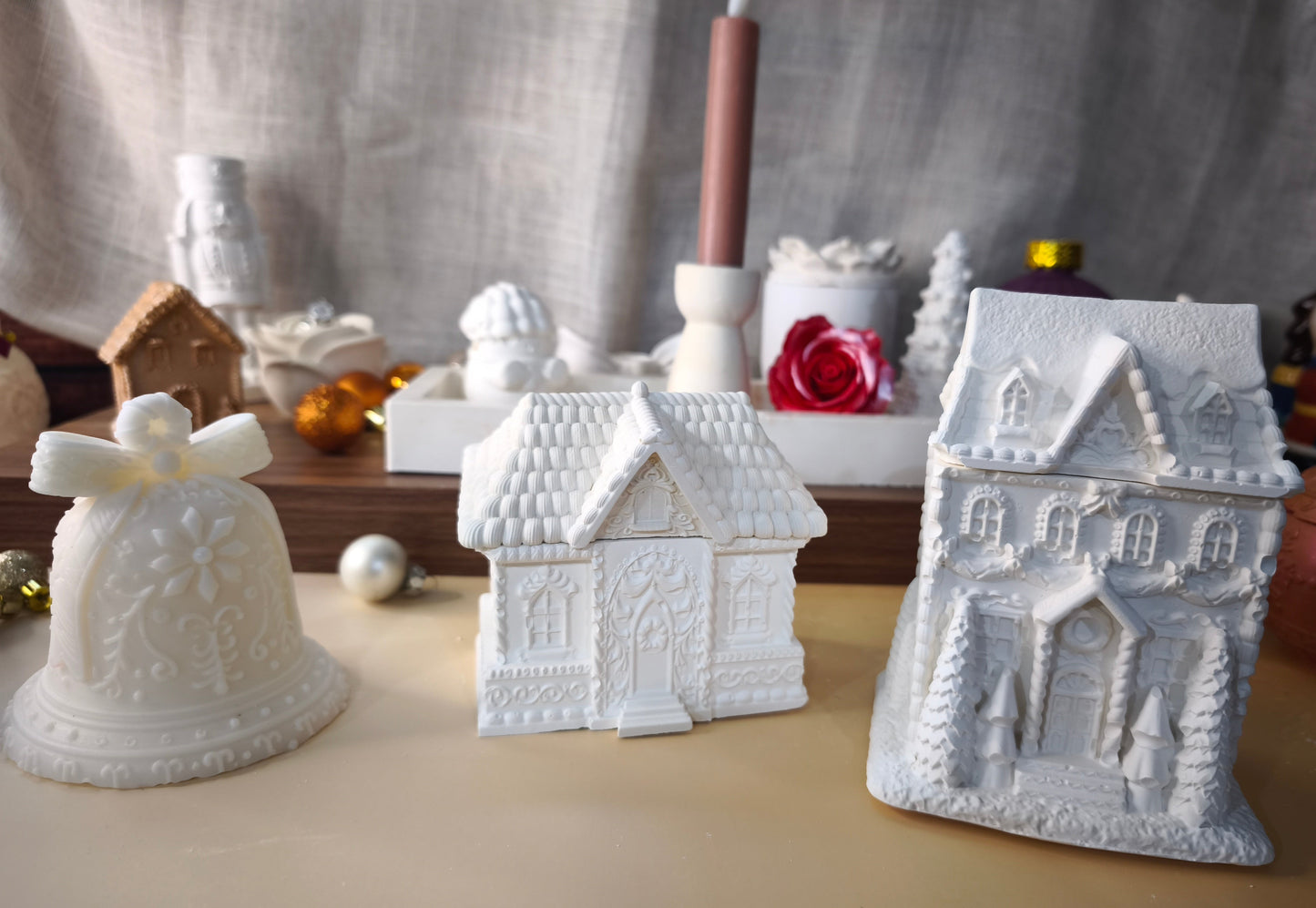 Maison haute de Noël