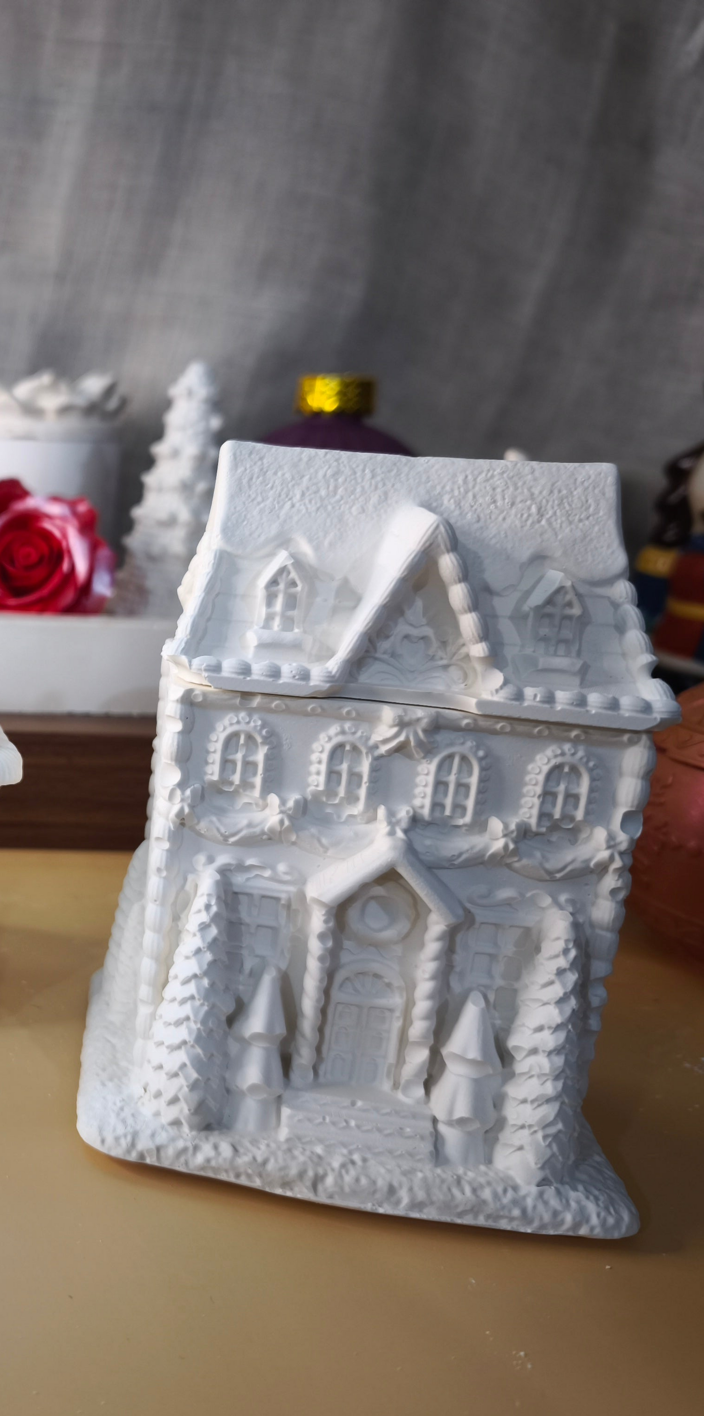 Maison haute de Noël