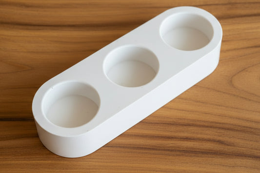 Bougeoir 3 chauffe-plats