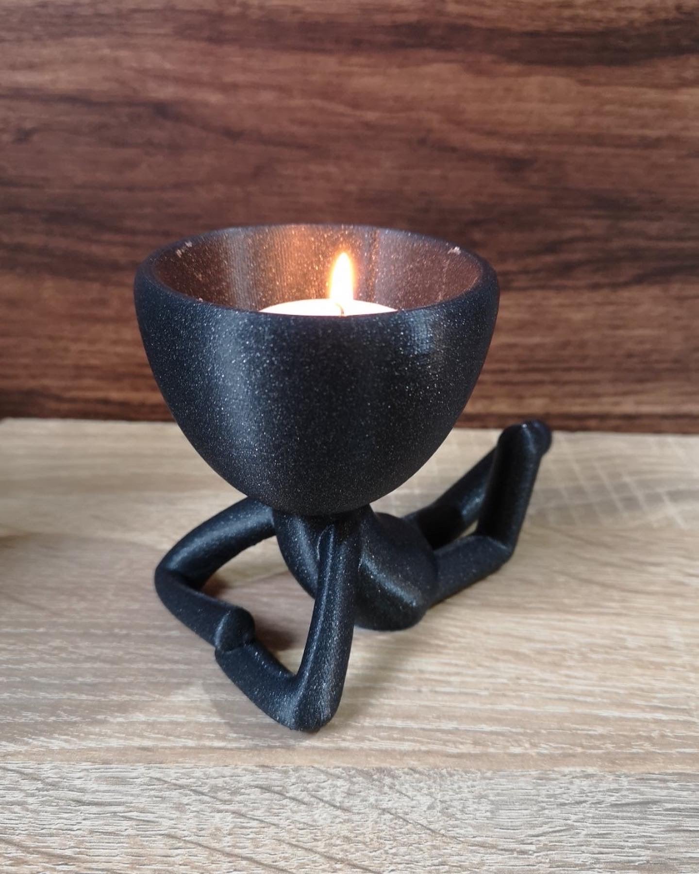 Lying Man Flower Pot