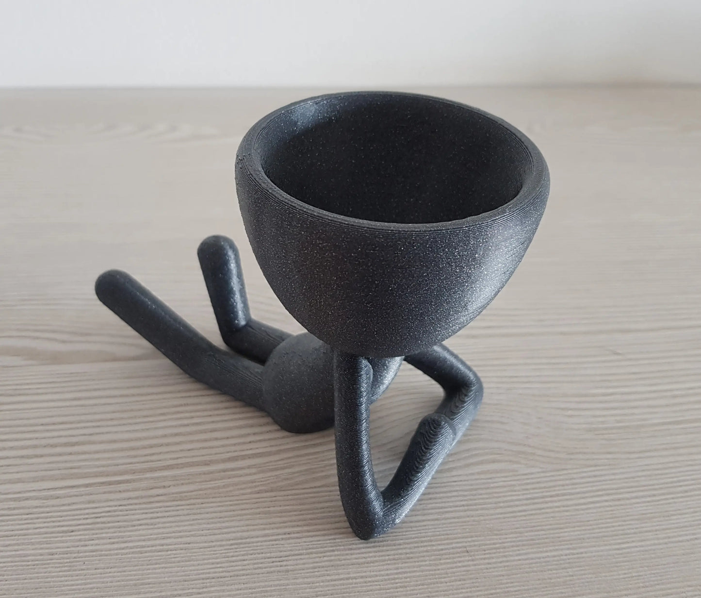 Lying Man Flower Pot