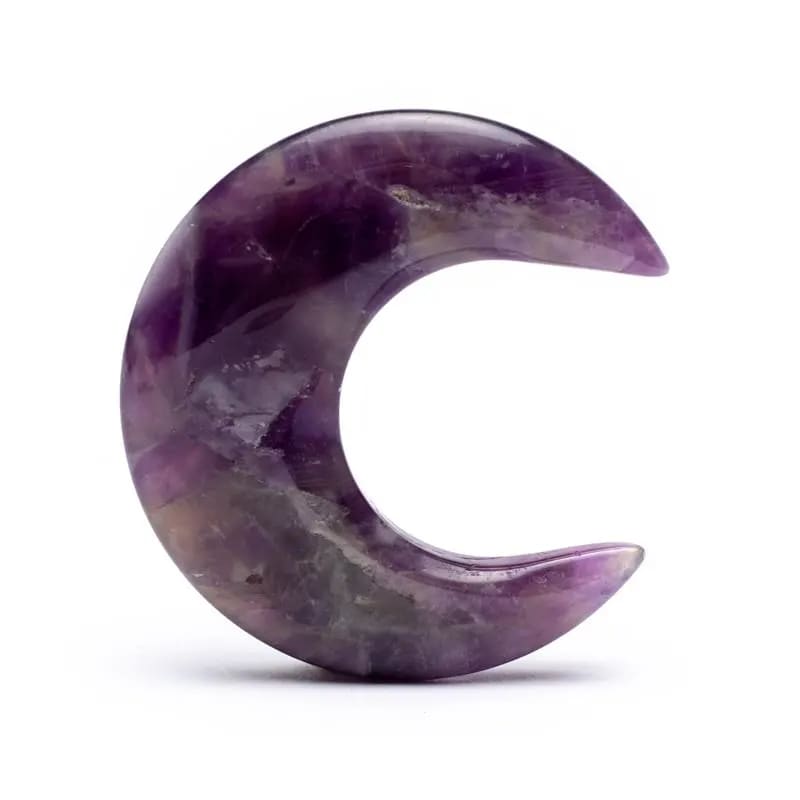 amethyst moon stone