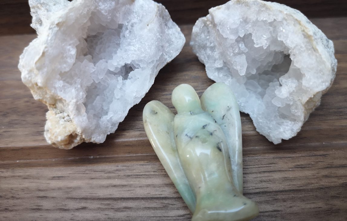 Géode en quartz