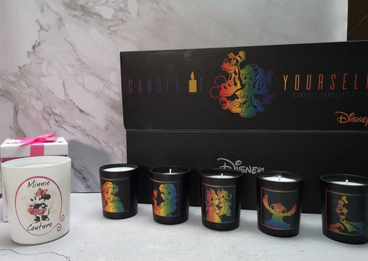 Coffret de 5 bougies parfumées Disney