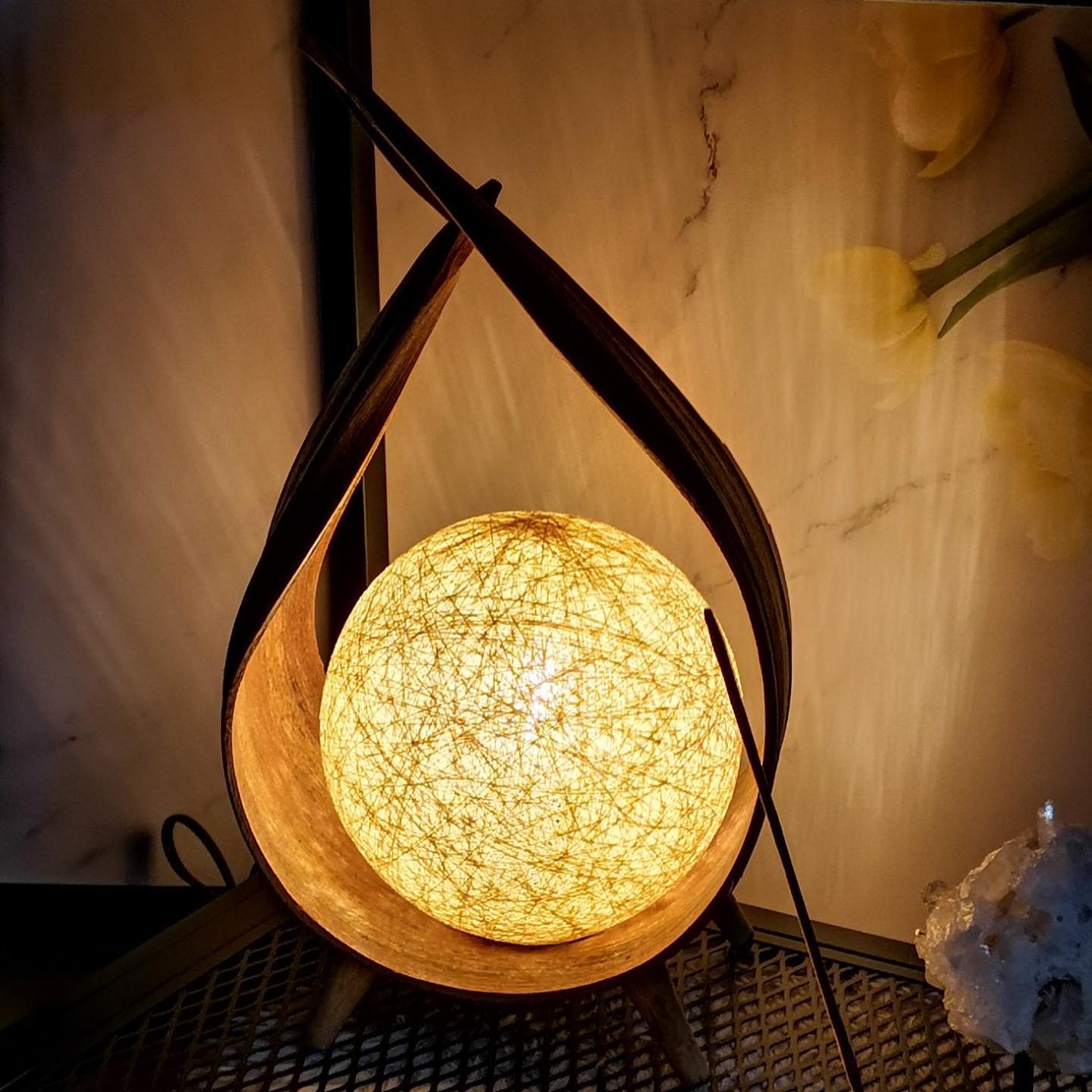 coconut lamp