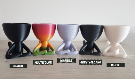Lying Man Flower Pot
