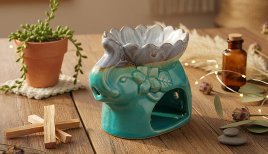Brûle parfum en forme d'éléphant