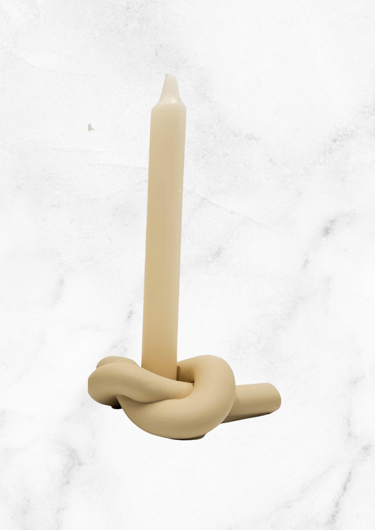 Bougeoir Isis beige