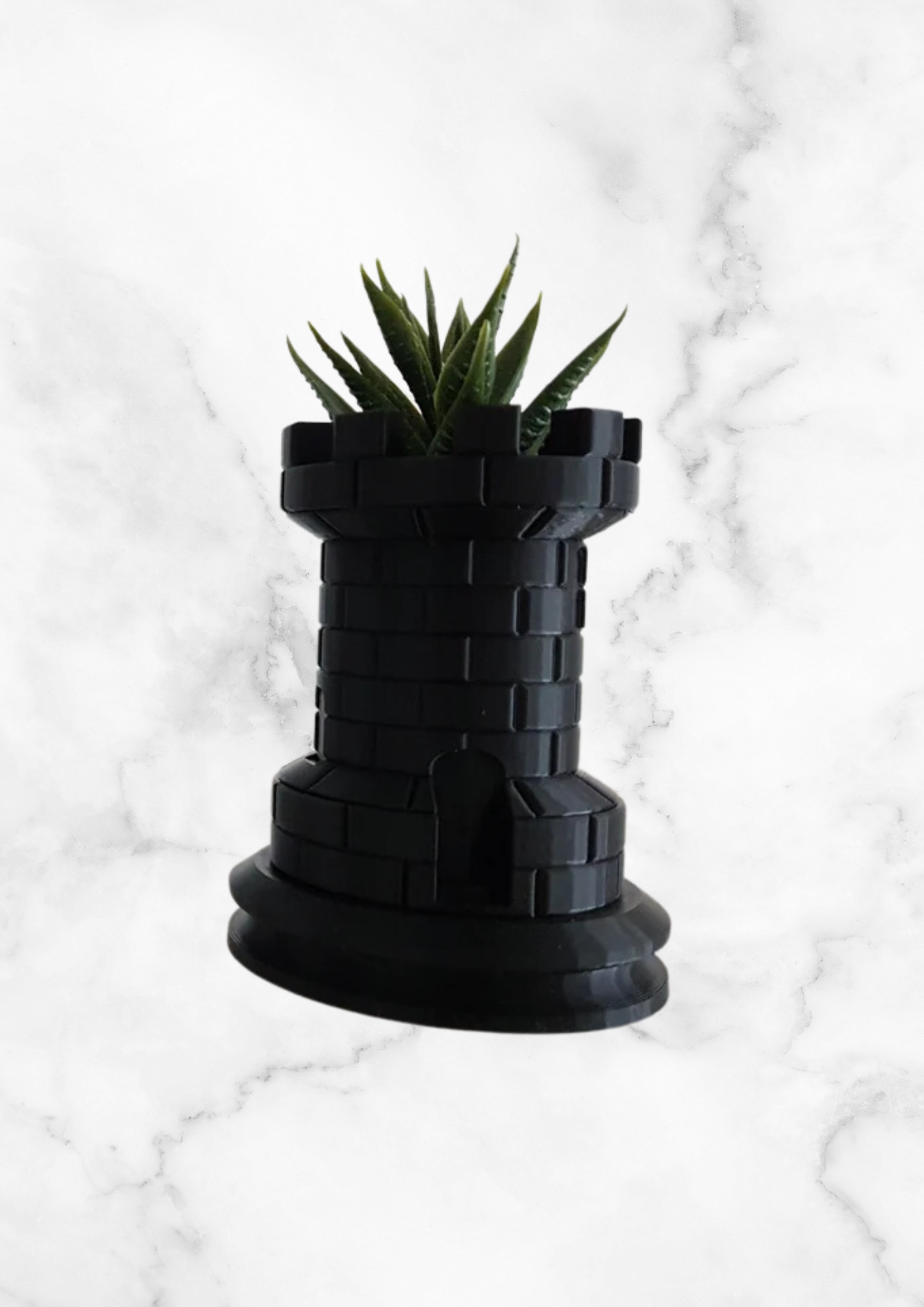 Pot Echec - Noir - Impression 3D