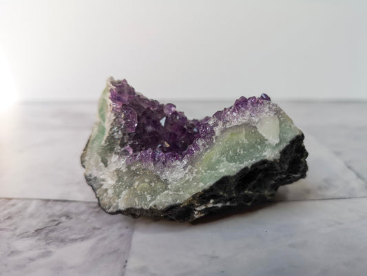 Druse d'améthyste