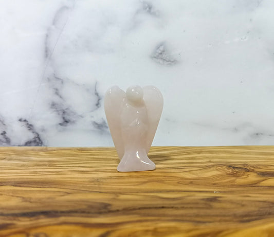 Ange en Quartz rose