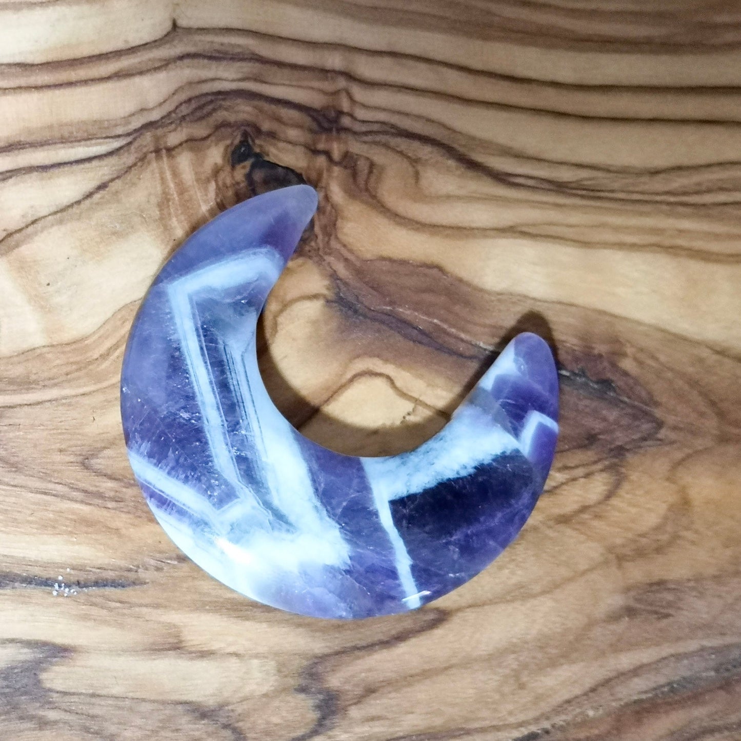 amethyst moon stone