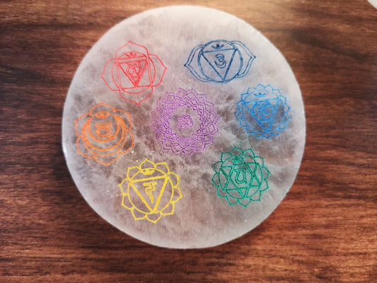 Petite Plaque de Recharge 8cm - Chakra