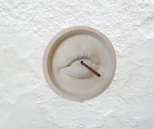 Porte encens bouche rond