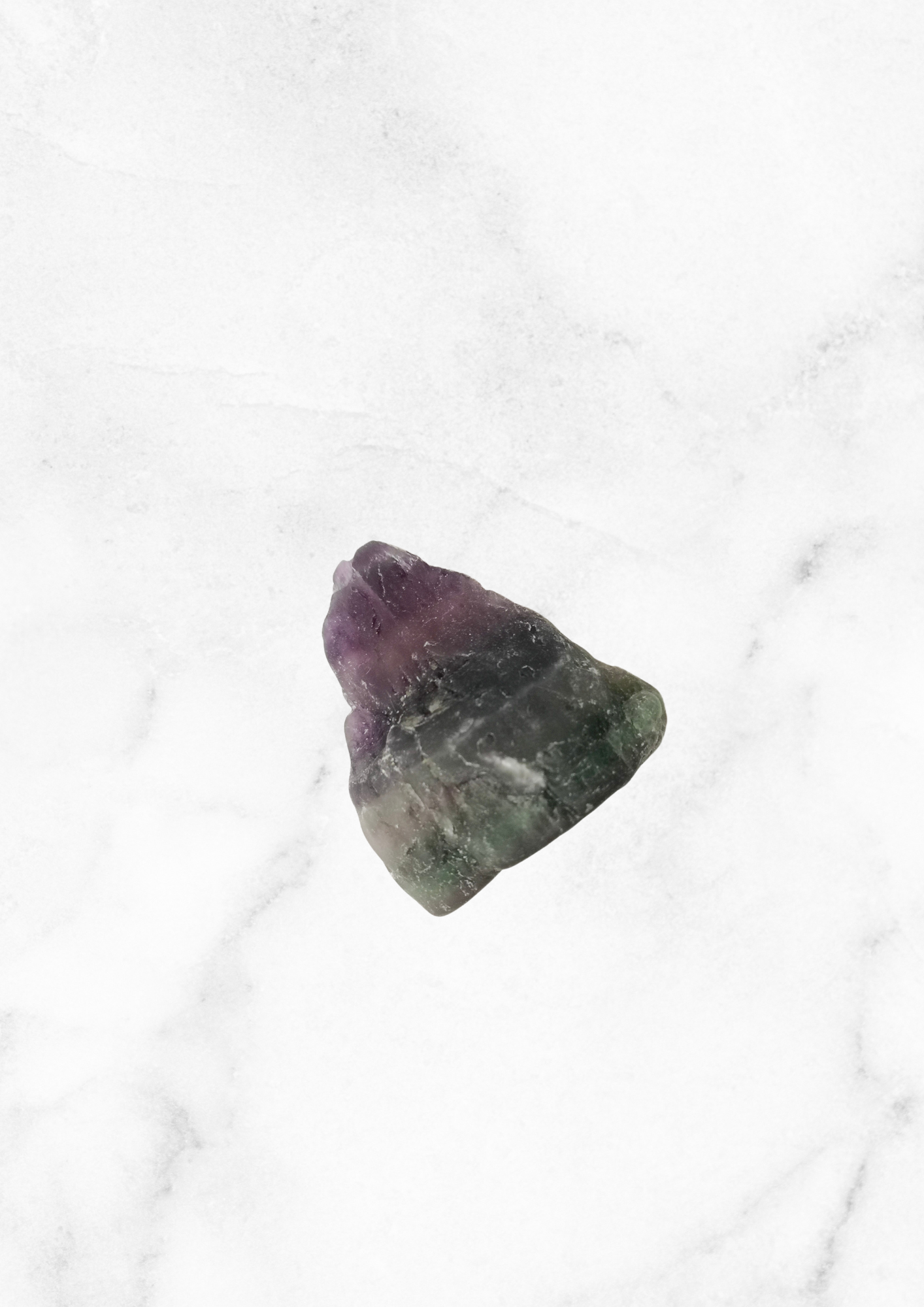 Gobelet en fluorite arc-en-ciel