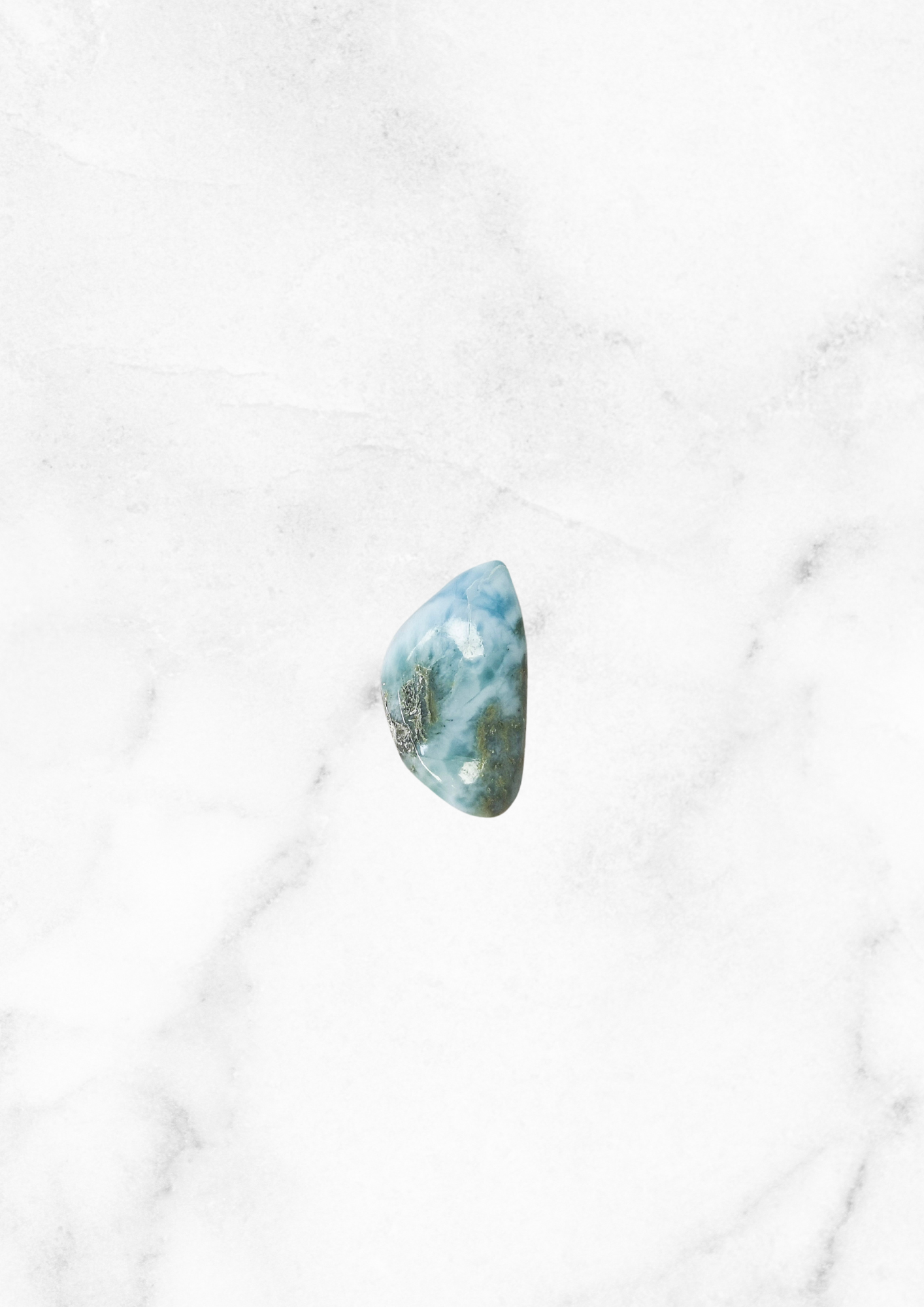 Cabochon Larimar « A » Forme 2